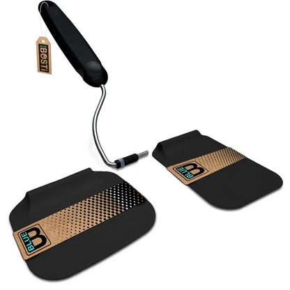 Spatula With Adjustable Angles🍽️ — A must have kitchen gadget👨‍🍳🍴Includes 2 Spatula heads made from PPSU - BPA/BPS and PFAS free. Non-Toxic🛡