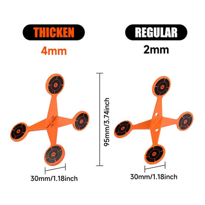 🎯 Spinning Shooting Target (Thickened Flip Roller)