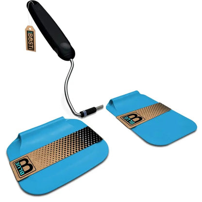 Spatula With Adjustable Angles🍽️ — A must have kitchen gadget👨‍🍳🍴Includes 2 Spatula heads made from PPSU - BPA/BPS and PFAS free. Non-Toxic🛡